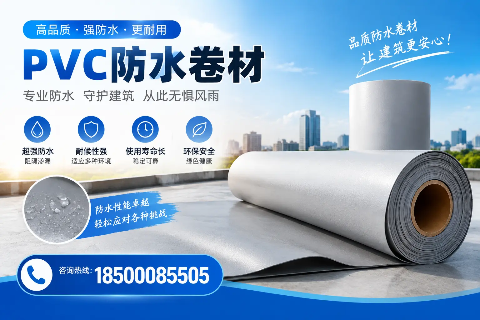 如何选择高质量的PVC防水卷材？新乡消费者必看指南